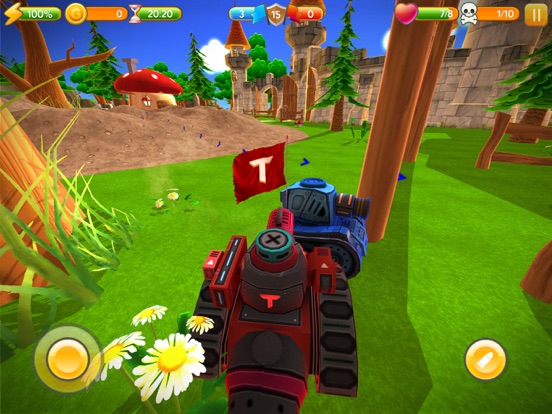 Tanky, Capture The Flag! iPad  スクリーンショット