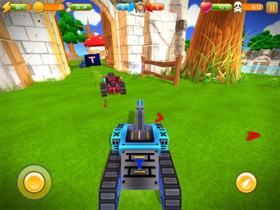 Tanky, Capture The Flag! iPad  スクリーンショット
