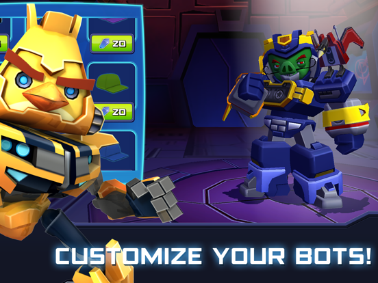 Tangkapan layar Angry Birds Transformers iPad 