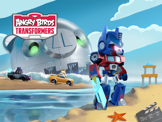 Tangkapan layar Angry Birds Transformers iPad 