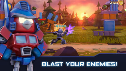 Tangkapan layar Angry Birds Transformers