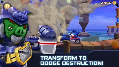 Tangkapan layar Angry Birds Transformers