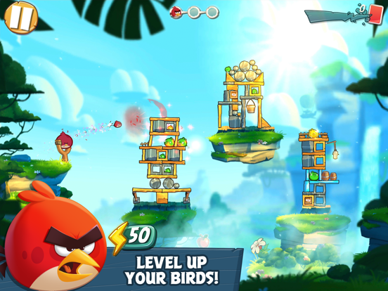 Capturas de tela do Angry Birds 2 iPad 