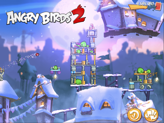 Capturas de tela do Angry Birds 2 iPad 