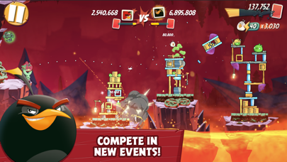 Capturas de tela do Angry Birds 2