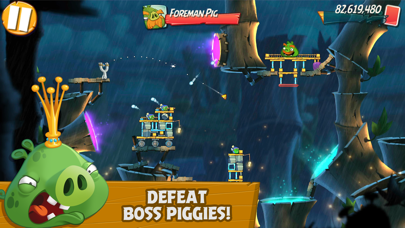 Capturas de tela do Angry Birds 2