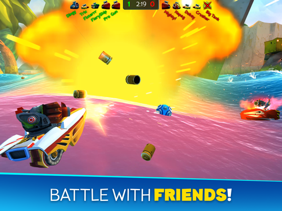 Tangkapan skrin Battle Bay iPad 
