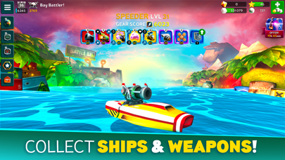 Tangkapan skrin Battle Bay