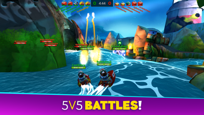 Tangkapan skrin Battle Bay