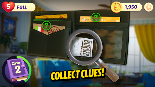 Small Town Murders: Match 3 سکرین شاٹس