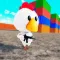 Chicken Roosters Gun Fight