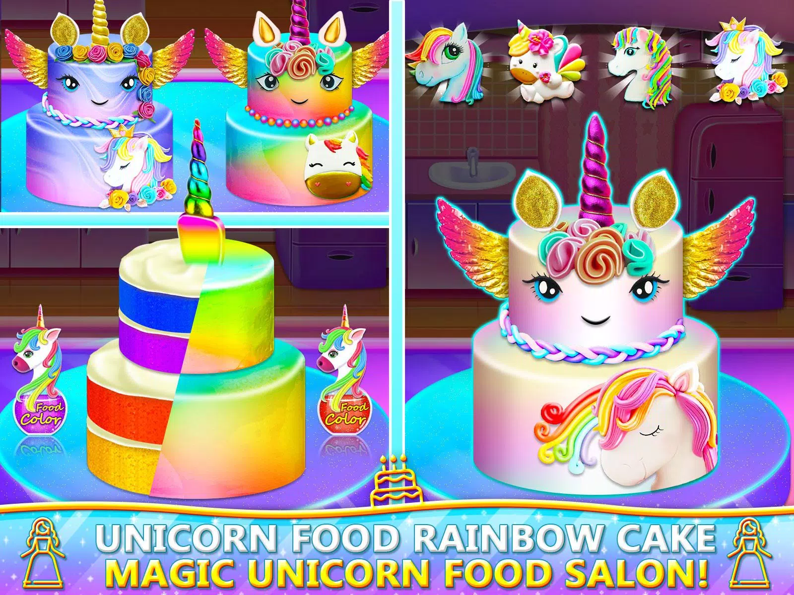 Princess Cake Cooking Games 스크린샷