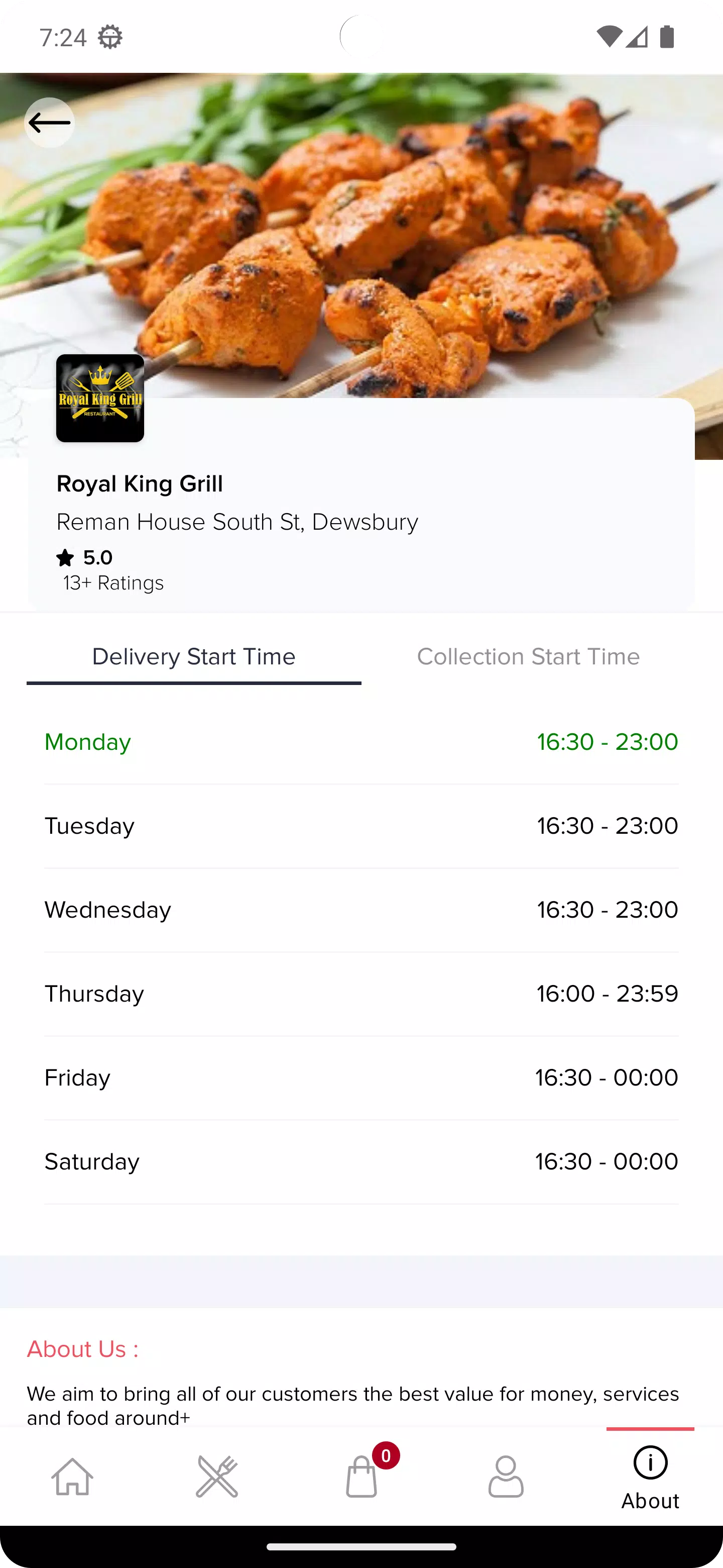 Royal King Grill Screenshots
