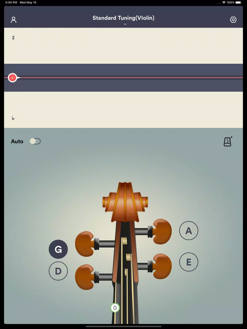 violin tuner -also viola cello iPad Screenshots
