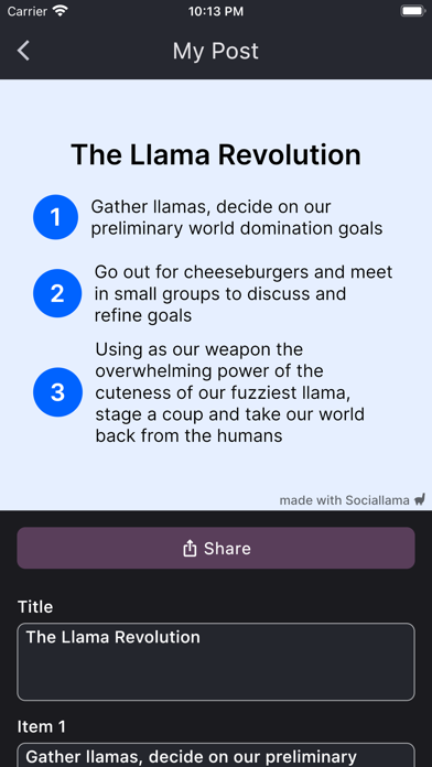 Sociallama — Design the Viral स्क्रीनशॉट