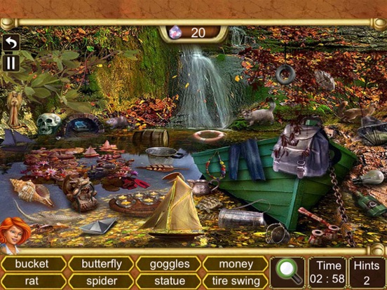 Hidden Objects : Owl Mystery iPad Screenshots