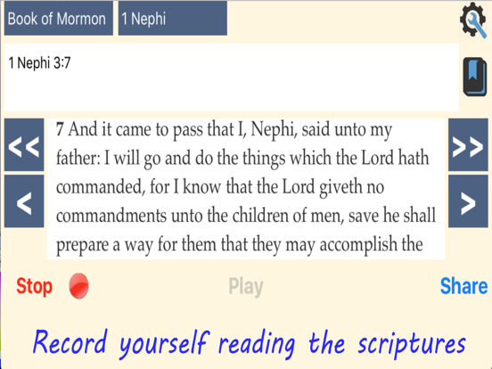 Scripture Audio Recorder iPad Screenshots