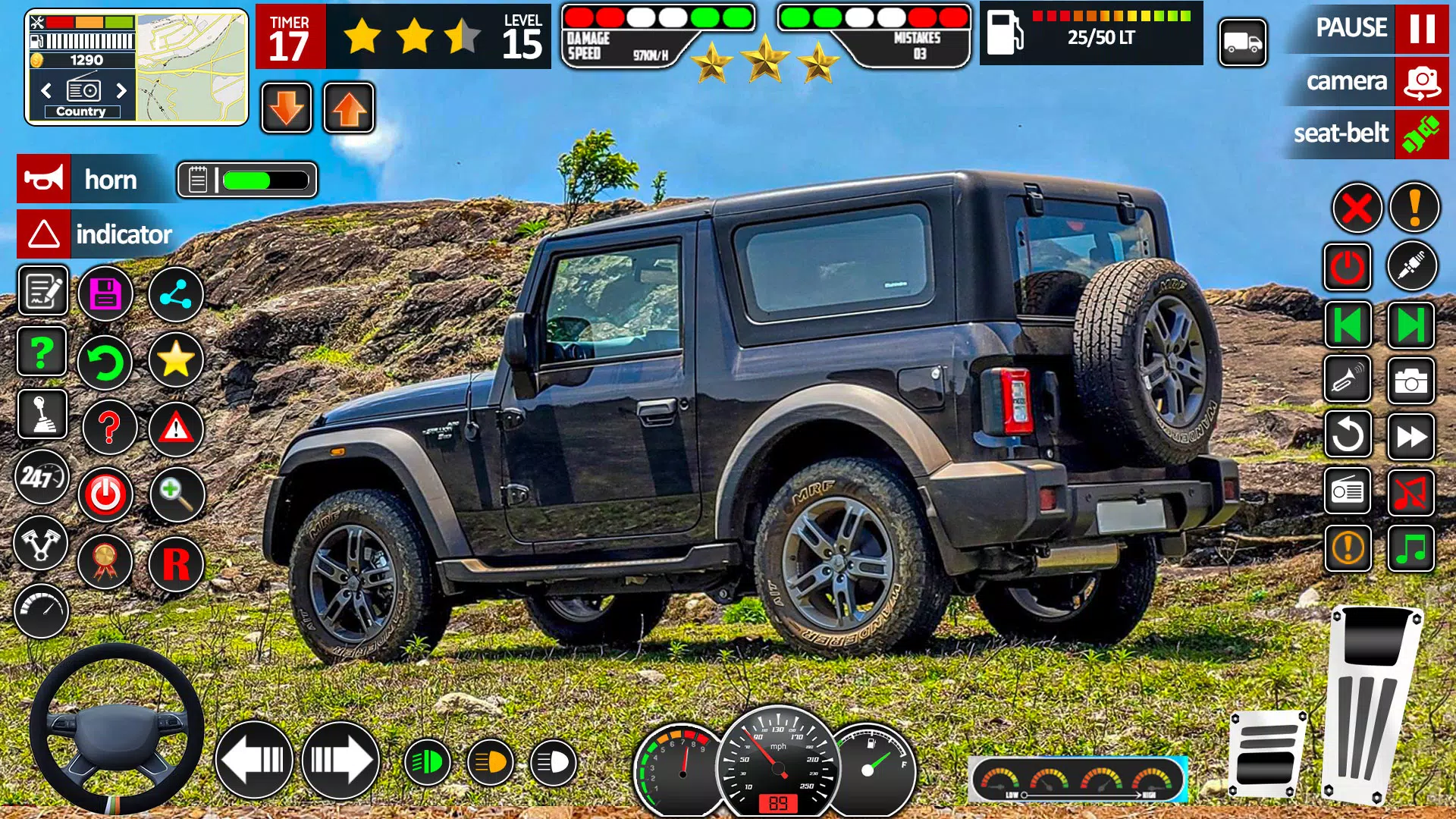 Offroad Jeep Driving:Jeep Game Screenshots