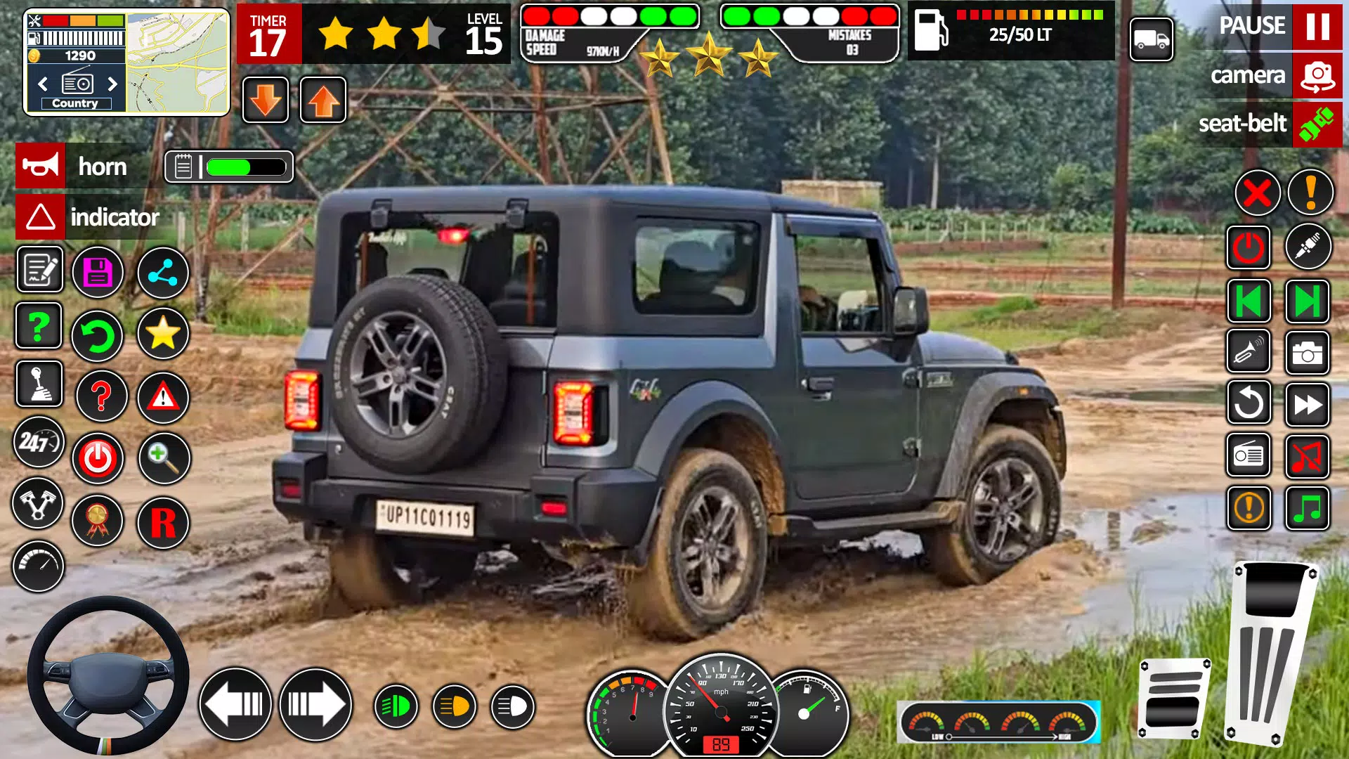 Offroad Jeep Driving:Jeep Game Screenshots