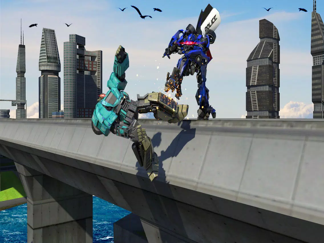 Скриншоты Police Transform Superhero iPad 