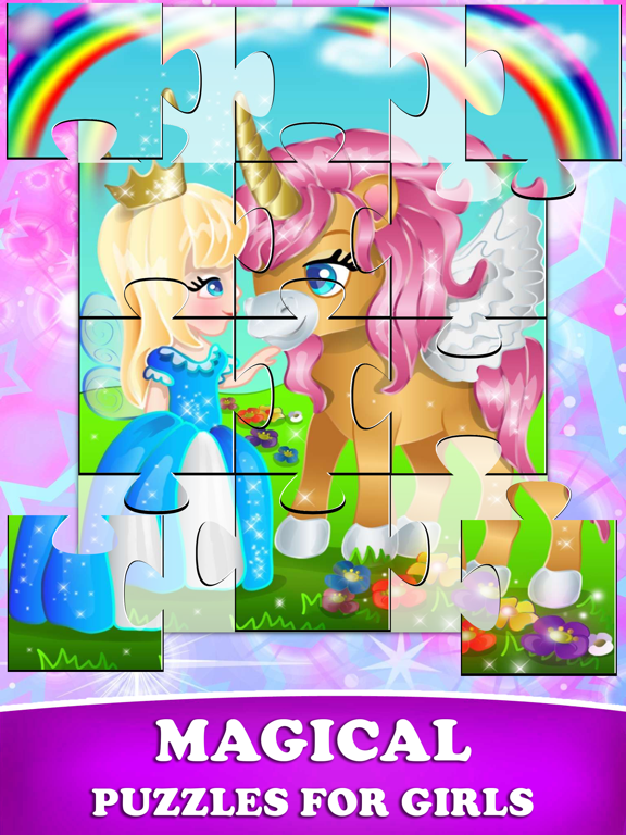 Princess Fairy Puzzle for Kids iPad Screenshots