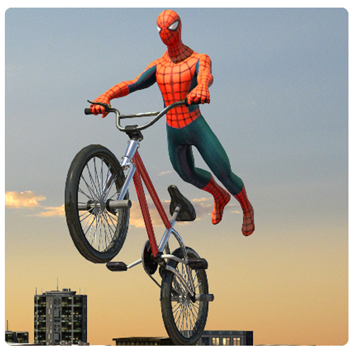 Spider Hero Roof Stunt