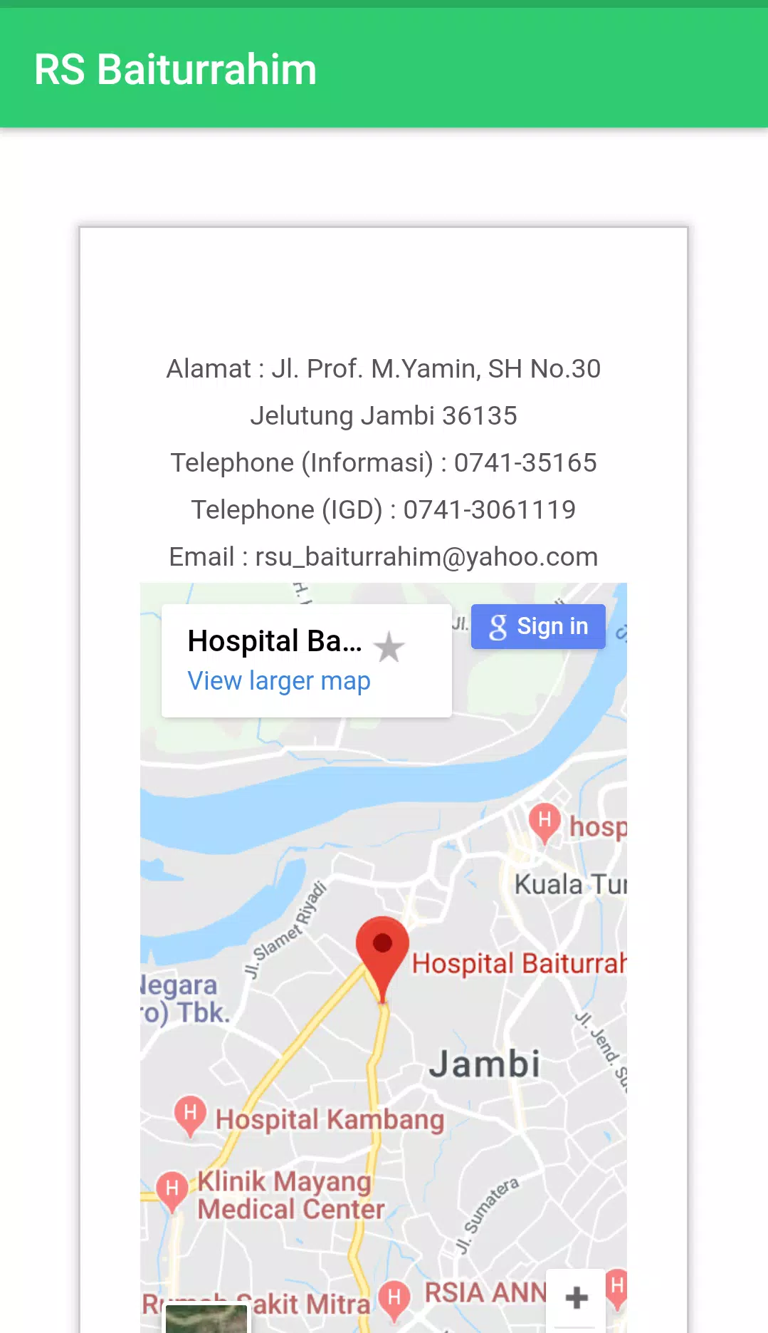 RS Baiturrahim Screenshots