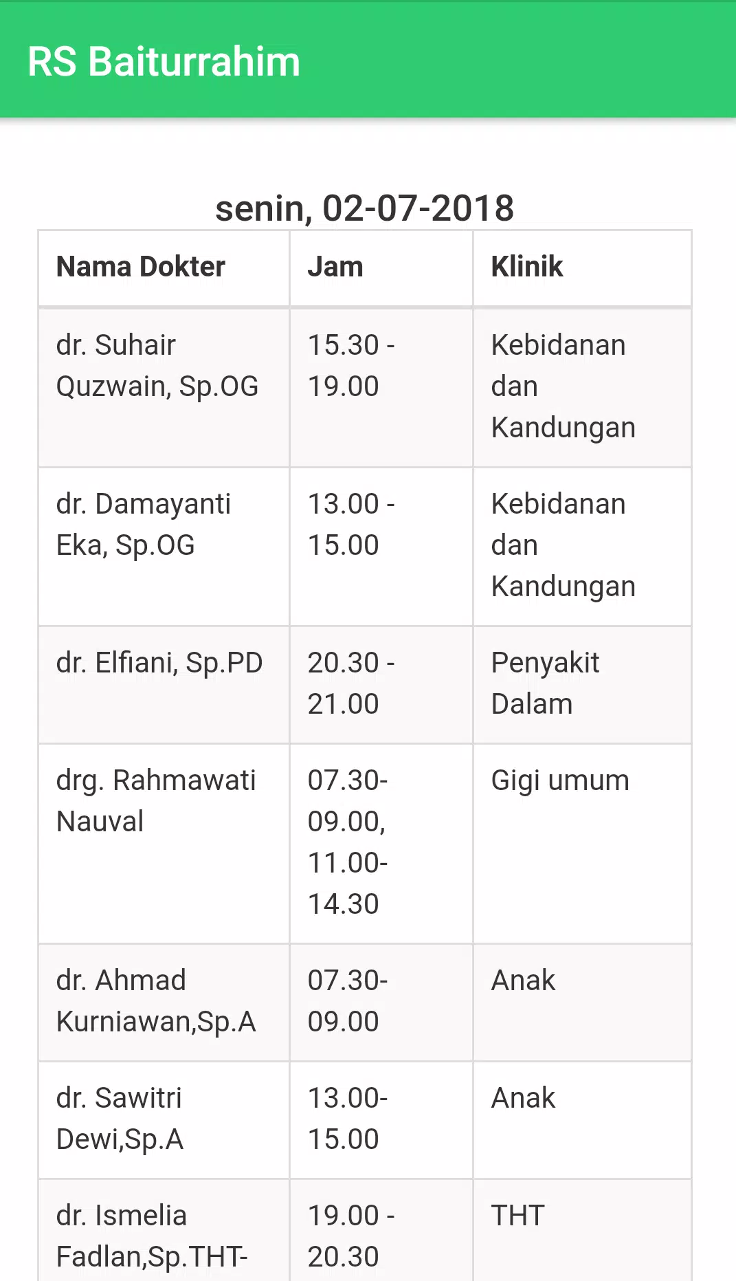 RS Baiturrahim Screenshots