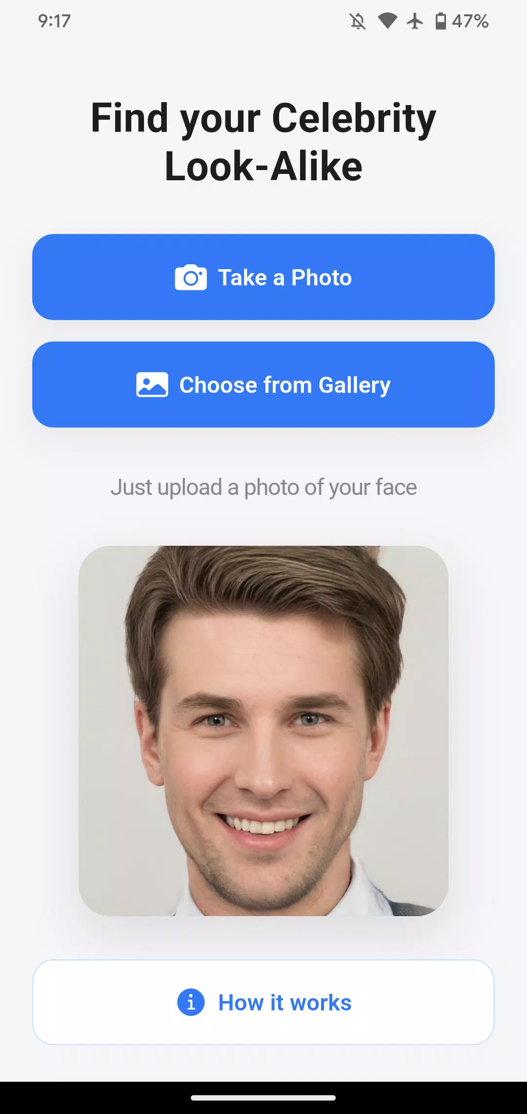 Celebrity Look-Alike Screenshots
