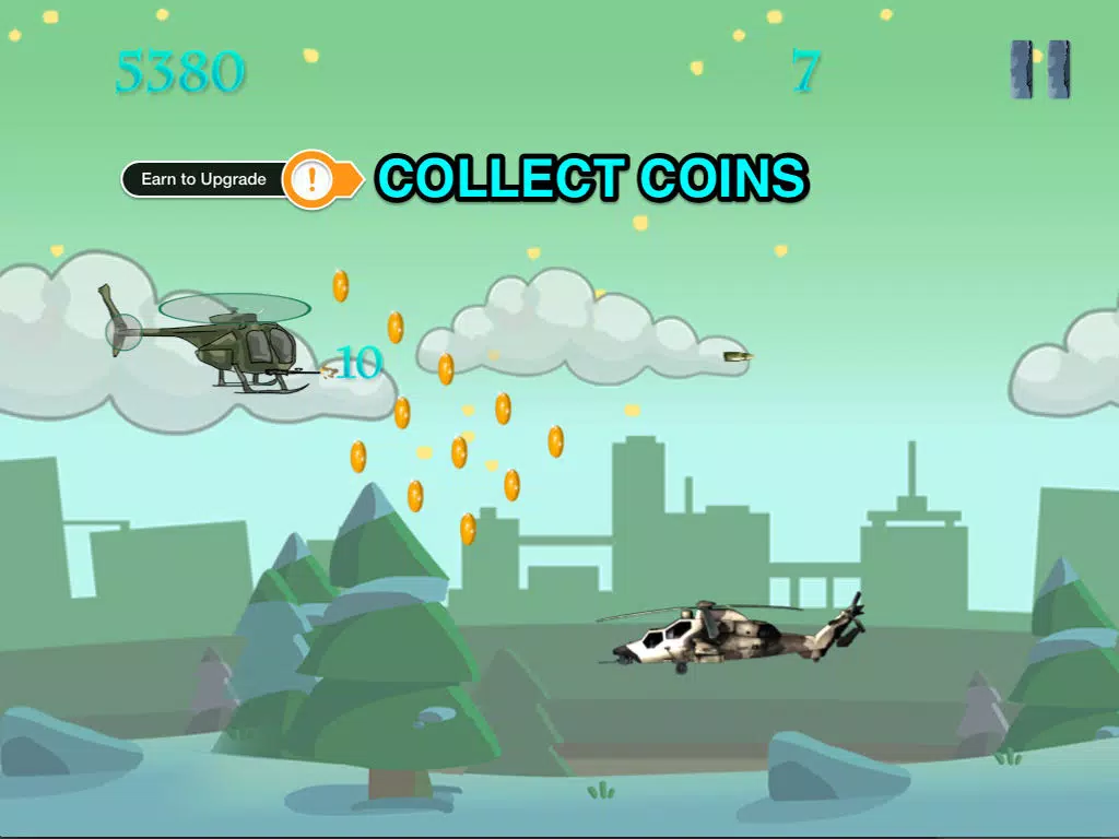 Capturas de tela do Sky Clash: Chopper Heroes Crush Enemies iPad 