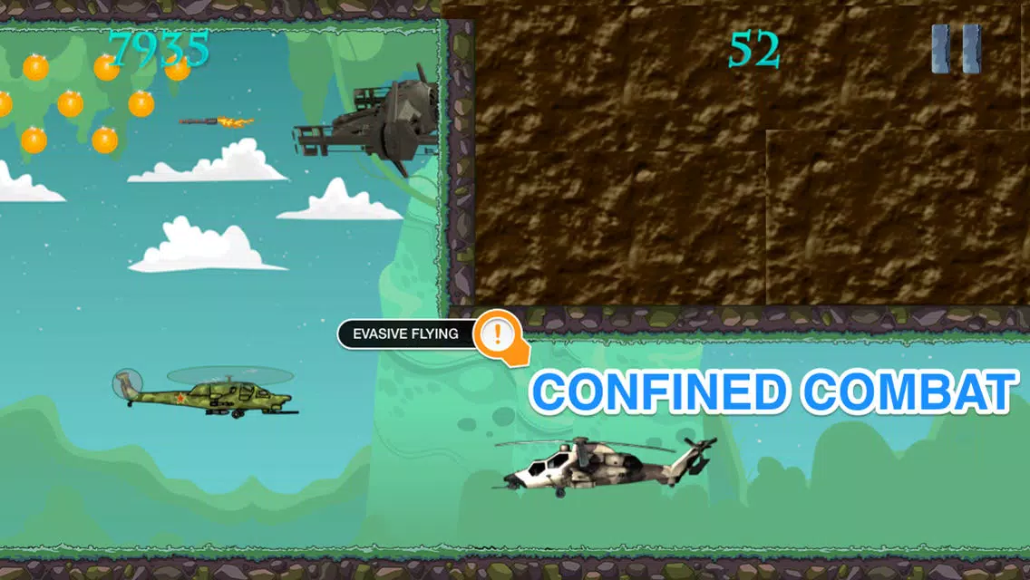 Capturas de tela do Sky Clash: Chopper Heroes Crush Enemies
