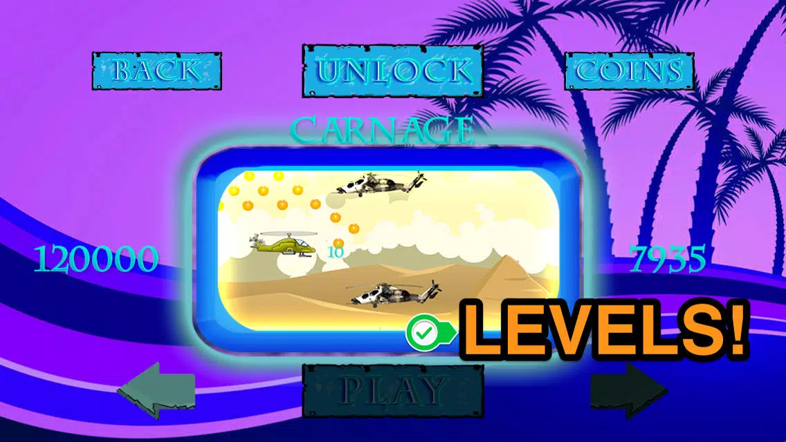 Capturas de tela do Sky Clash: Chopper Heroes Crush Enemies