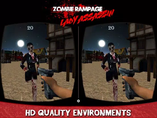 ภาพหน้าจอของ Deadly Zombie Assassin War - Top VR Shooting Game iPad 
