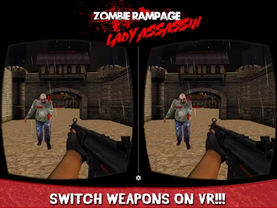 ภาพหน้าจอของ Deadly Zombie Assassin War - Top VR Shooting Game iPad 