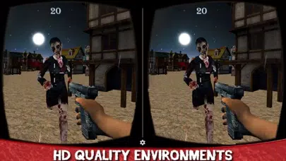 ภาพหน้าจอของ Deadly Zombie Assassin War - Top VR Shooting Game