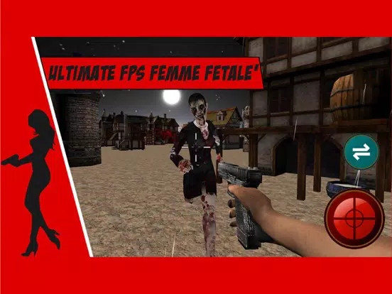 Captures d'écran de Zombie Frontier Dead Underworld 3D Assassin - Top Zombie Shooting Game iPad 