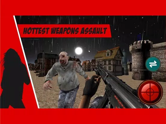 Captures d'écran de Zombie Frontier Dead Underworld 3D Assassin - Top Zombie Shooting Game iPad 