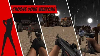 Captures d'écran de Zombie Frontier Dead Underworld 3D Assassin - Top Zombie Shooting Game