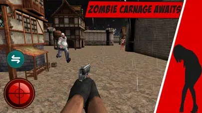 Captures d'écran de Zombie Frontier Dead Underworld 3D Assassin - Top Zombie Shooting Game