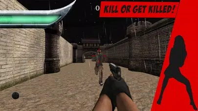 Captures d'écran de Zombie Frontier Dead Underworld 3D Assassin - Top Zombie Shooting Game