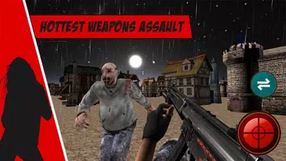 Captures d'écran de Zombie Frontier Dead Underworld 3D Assassin - Top Zombie Shooting Game