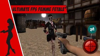 Captures d'écran de Zombie Frontier Dead Underworld 3D Assassin - Top Zombie Shooting Game