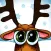 Xmas Reindeer Stickers