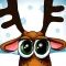 Xmas Reindeer Stickers
