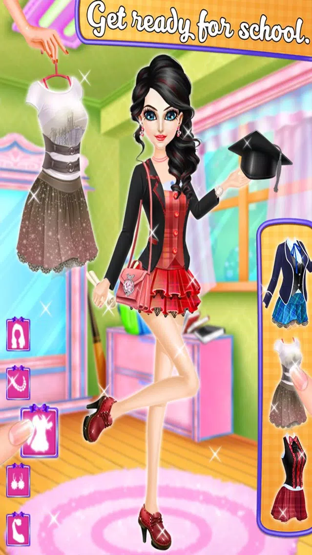 High School Girl Makeup Me Salon Screenshots