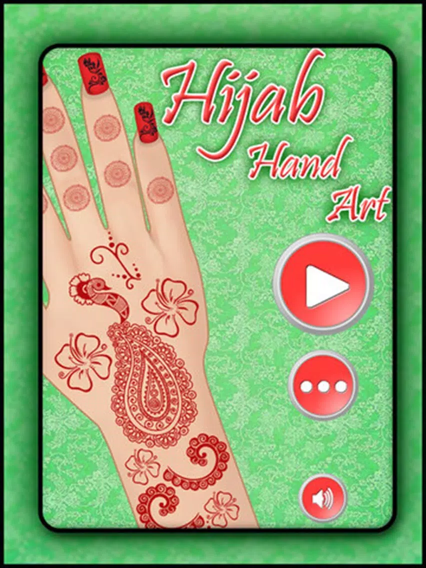 Zrzuty ekranu Hijab Hand Art - Life style Game iPad