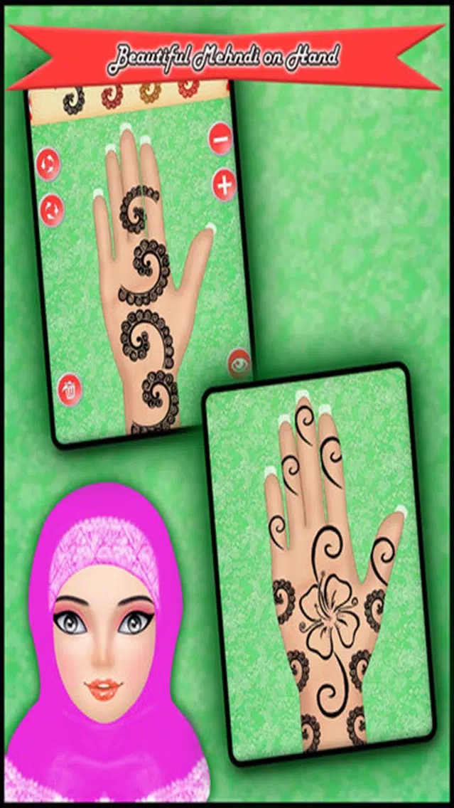 Zrzuty ekranu Hijab Hand Art - Life style Game