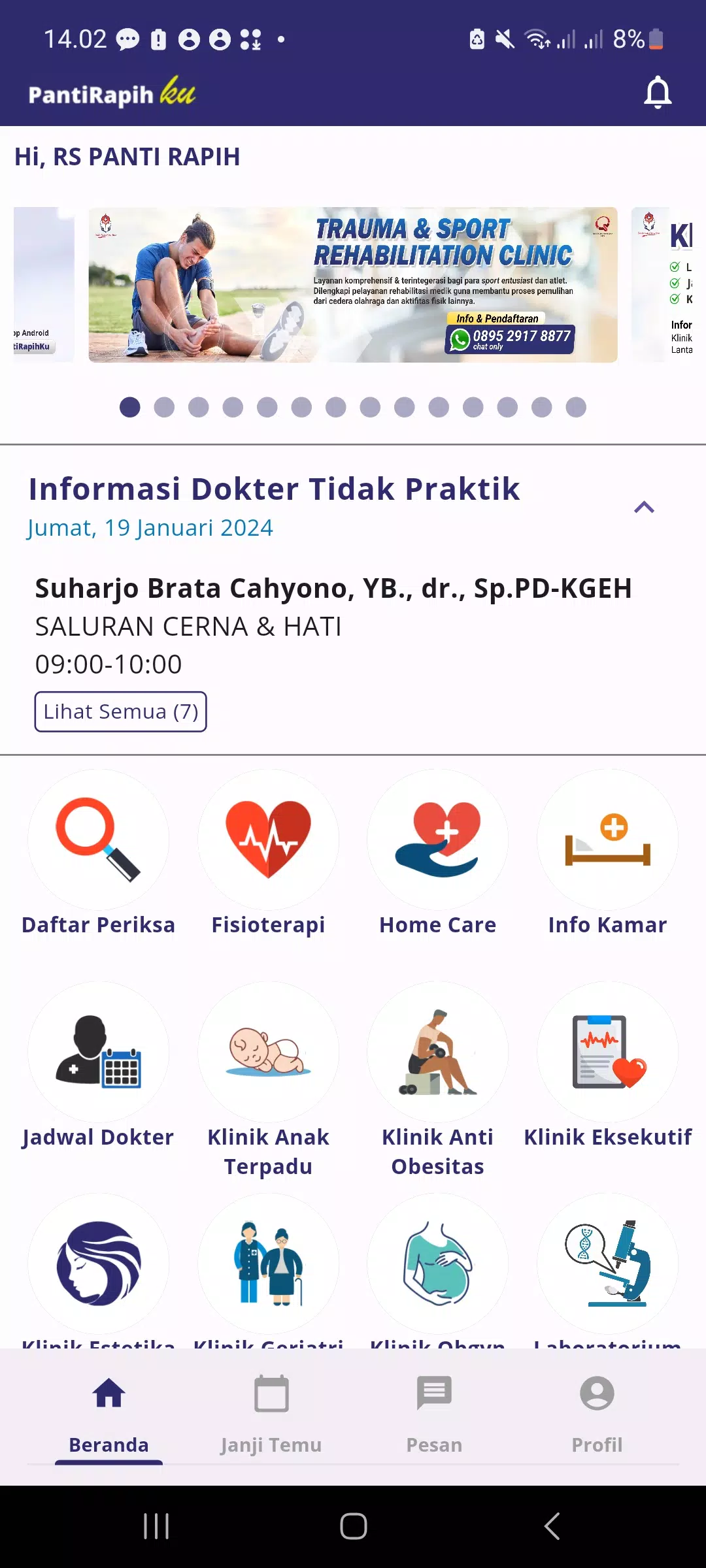 PantiRapihKU Ekran Görüntüleri