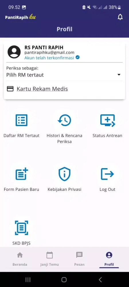 PantiRapihKU Screenshots