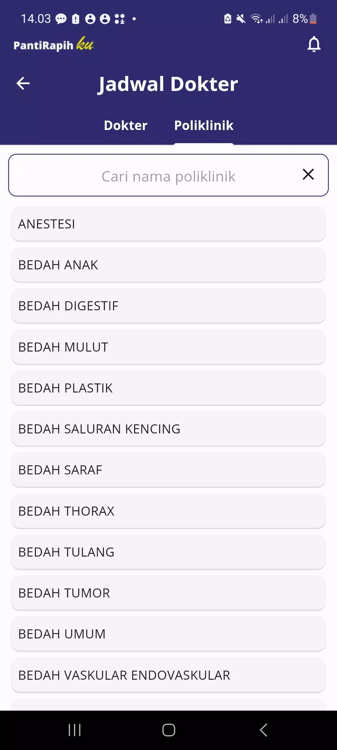 PantiRapihKU Ekran Görüntüleri